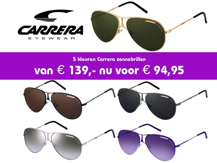 Een Dag Actie - Carrera 4 Zonnebril Unisex