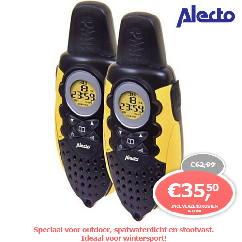 1 Day Fly - Alecto Walkie Talkie Set