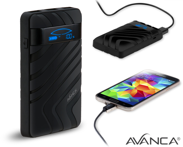 1 Day Fly - Avanca Powerbar Pro 9000Mah Mobiele Noodlader