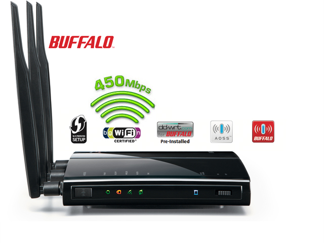 1 Day Fly - Buffalo Airstation Nfiniti Highpower Giga Wireless-n Router En Access Point