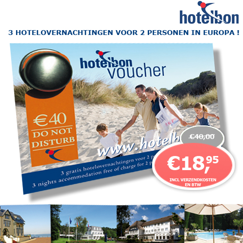 1 Day Fly - Hotelbon Voucher Voor 18,95