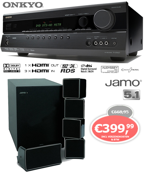 1 Day Fly - Onkyo Jamo Home Cinema Set