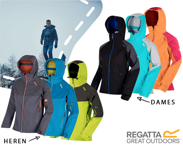 1 Day Fly - Regatta Softshell Jas Voor Alle Seizoenen