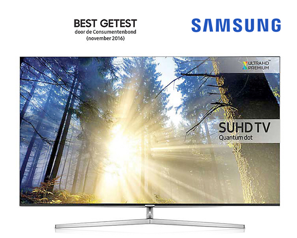 1 Day Fly - Samsung 55" Of 65" 8-​​Series Quantum Dot Suhd Tv