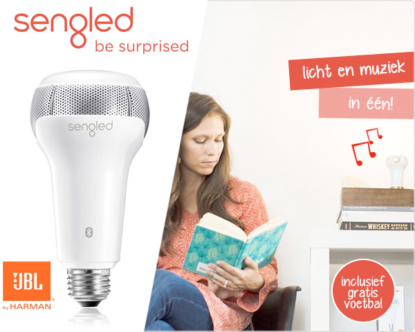 1 Day Fly - Sengled Ledlamp Met Bluetooth Stereospeaker