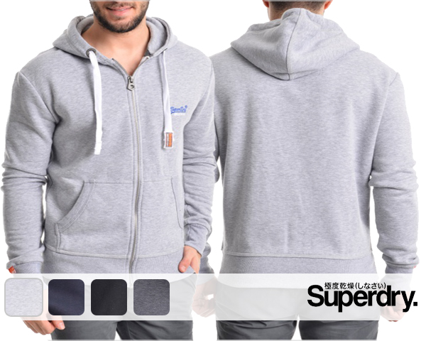 1 Day Fly - Superdry Hoodies Met Rits In 4 Kleuren