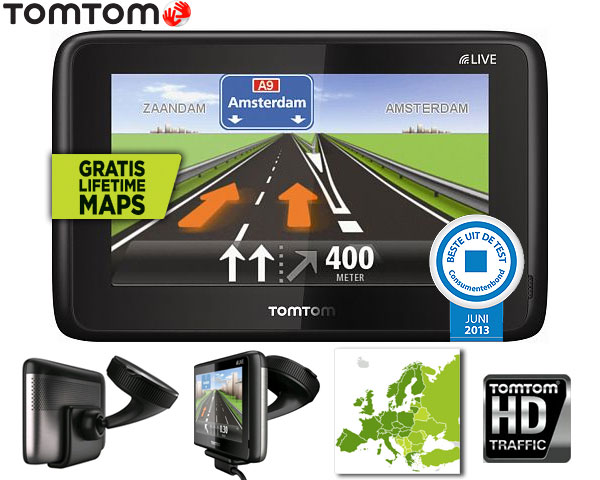 1 Day Fly - Tomtom Go Live 1005 Hdt&m + Beanbag