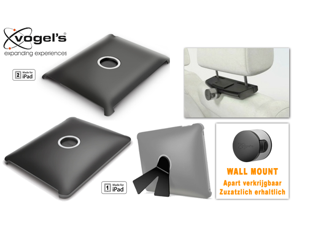 1 Day Fly - Vogels Cover Voor Ipad 1 En 2 Met Autohouder En Tablestand