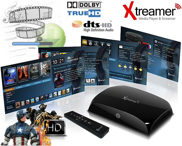 1 Day Fly - Xtreamer Tv Multimediaspeler Met Wifi