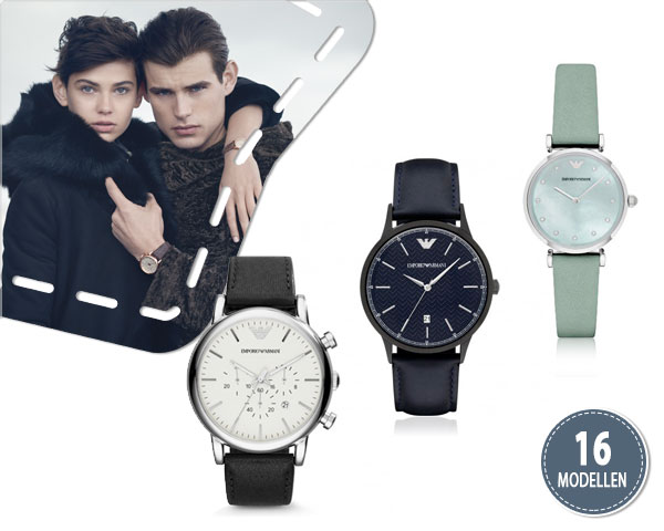 1 Day Fly - Zomer Special: Emporio Armani Horloges