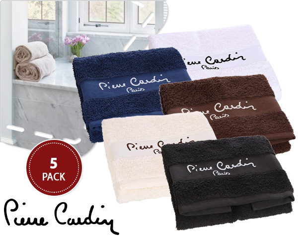 1 Day Fly Lady - 5-​Pack Pierre Cardin Handdoeken