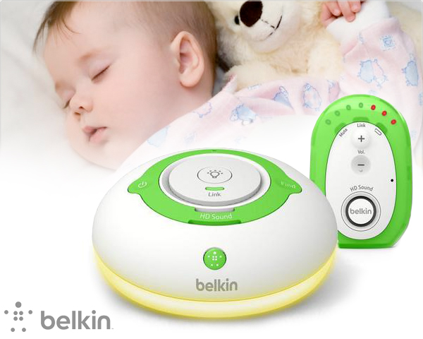 1 Day Fly Lady - Belkin Babyfoon Met Nachtlampje En Intercom