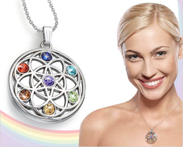 1 Day Fly Lady - Elegante Chakra Collier