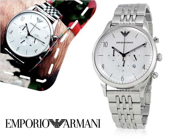 1 Day Fly Lady - Emporio Armani Herenhorloge