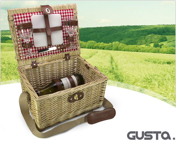 1 Day Fly Lady - Gusta Picknickmand Voor Twee Personen