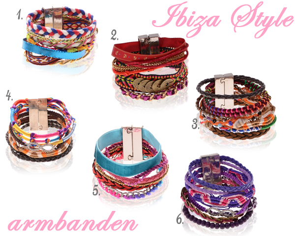 1 Day Fly Lady - Ibiza Style Armbanden