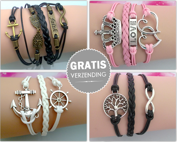 1 Day Fly Lady - Infinity Armbandjes