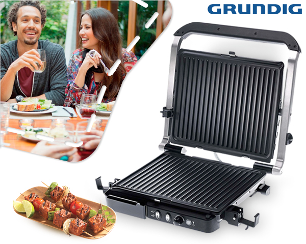 1 Day Fly Lady - Multifunctionele Grundig 2000W Premium Grill