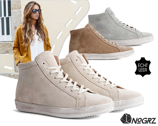 1 Day Fly Lady - Nogrz Urban Leren Damessneakers