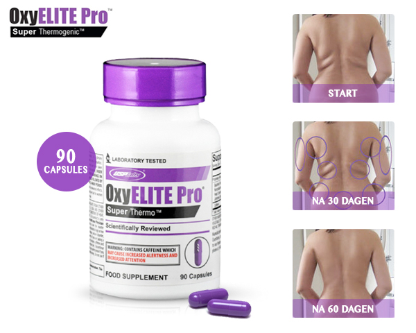 1 Day Fly Lady - Oxyelite Pro: De Fatburner Voor Al Uw Probleemzones