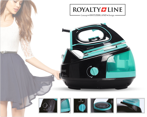 1 Day Fly Lady - Royalty Line 2300W Stoomstrijkijzer Met Stoomstation