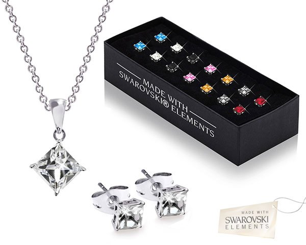 1 Day Fly Lady - Schitterende Swarovski Elements 7-​Delige Set