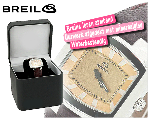 1 Day Fly Lady - Stijlvol Breil Horloge