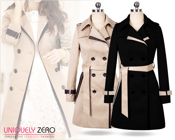 1 Day Fly Lady - Stijlvolle Trenchcoat In 2 Kleuren