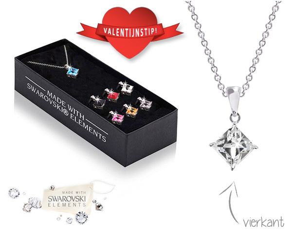 1 Day Fly Lady - Swarovski Elements Ketting Met 7 Hangers 1 Day Fly Lady - Swarovski Elements Ketting Met 7 Hangers