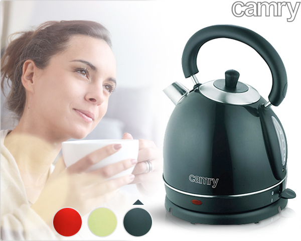 1 Day Fly Lady - Trendy Camry Waterkoker In Drie Kleuren