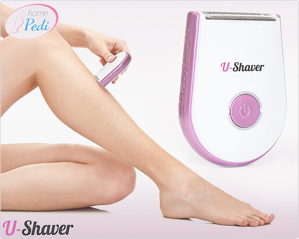 1 Day Fly Lady - Zachte Gladde Benen Met De Draadloze Home Pedi U-​Shaver