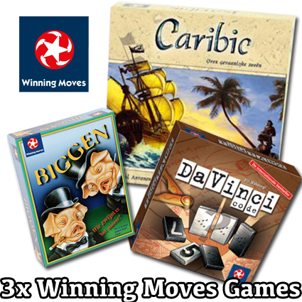 1masterdeal - 3X Winning Moves Spellen