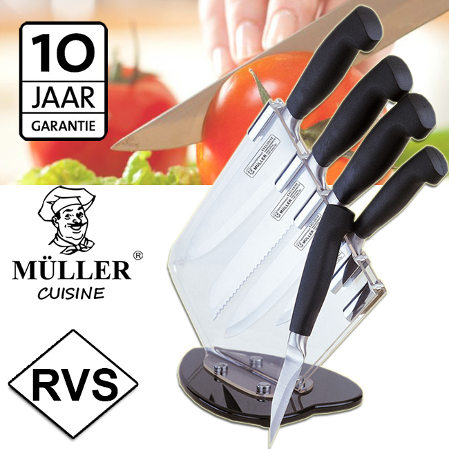 1masterdeal - 6-Delige Messenset Muller Cuisine