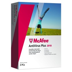 One Time Deal - Mcafee Antivirus Plus 2010 (3 Gebruikers)