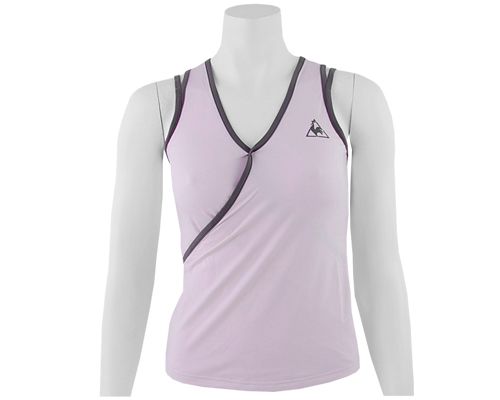 Avantisport - Le Coq Sportif - Carlotta Top - Pink/grey