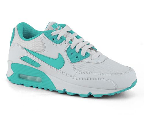 Avantisport - Nike - Wmns Air Max 90 - White/turquoise