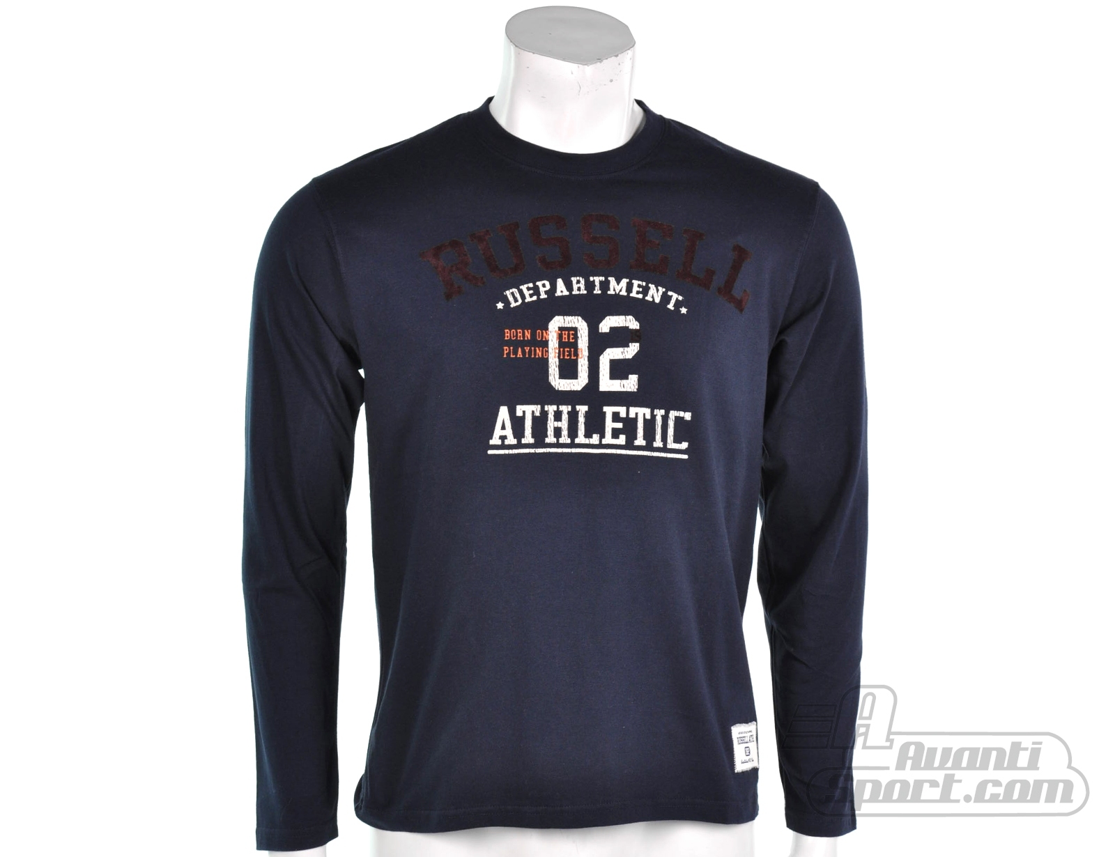 Avantisport - Russell Athletic  - Crewneck Tee Long Sleeve - Herenshirt