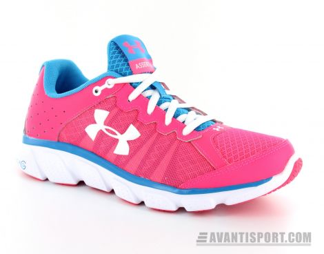 Avantisport - Under Armour - Women's Micro G Assert 6 - Roze Hardloopschoenen