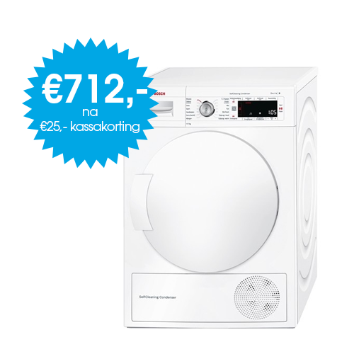 Bobshop - Bosch WTW84562NL Warmtepompdroger