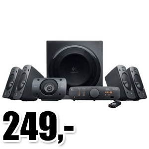 Bobshop - "Logitech Z906 5.1 Zwart Speakerset"