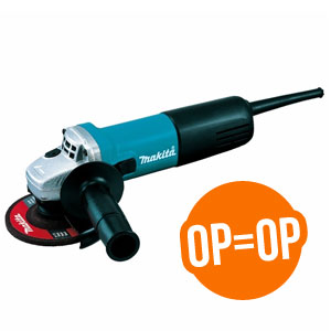 Bobshop - Makita 9558HN Haakse slijper