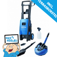 Bobshop - Nilfisk Hogedrukreiniger C 125.3-8 PAD