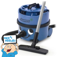 Bobshop - Numatic JVP180A Stofzuiger