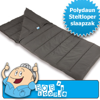 Bobshop - Polydaun Steltloper Slaapzak
