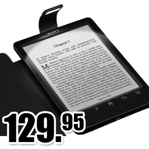 Bobshop - PRS-T3 E-reader + Sleepcover met verlichting