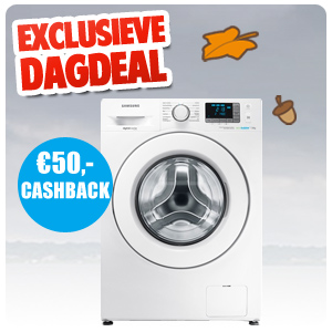 Bobshop - "Samsung WF70F5E3P4W Wasmachine"