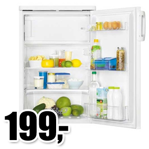 Bobshop - "Zanussi ZRG15800WA Tafelmodel Koelkast"