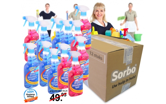 Click to Buy - 12x Sorbo Ontkalker + Reiniger