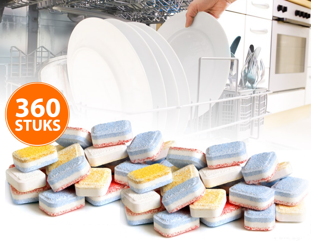 Click to Buy - 360 stuks a-kwaliteit vaatwastabletten