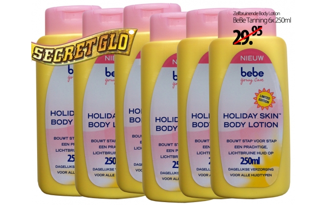 Click to Buy - 6x250ml Zelfbruinende Body Cream